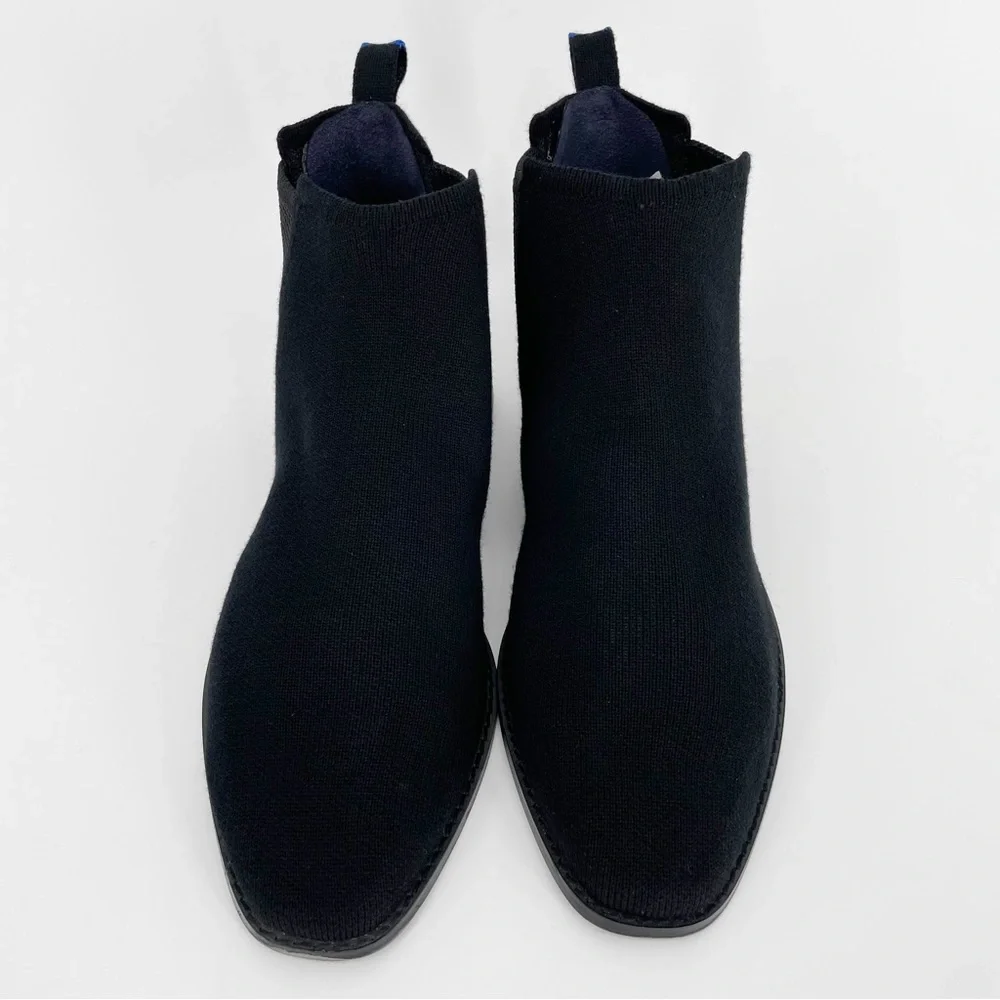 ROTHY'S The Merino Ankle Wool Slip-On Ankle Booties Chelsea - Picture 2 of 10